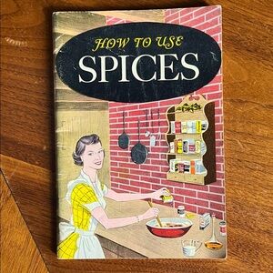 Vintage 1950s Spice Guide Book
